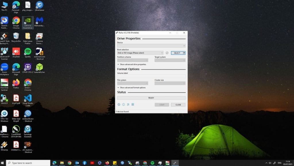 cara install windows 10