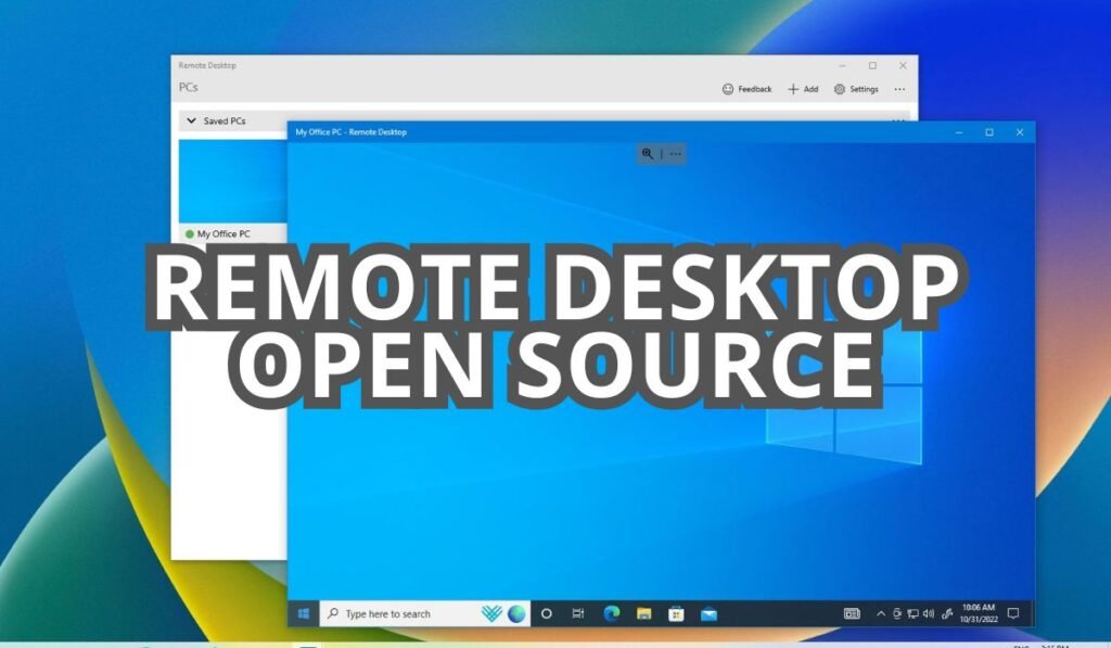 remote desktop open-source